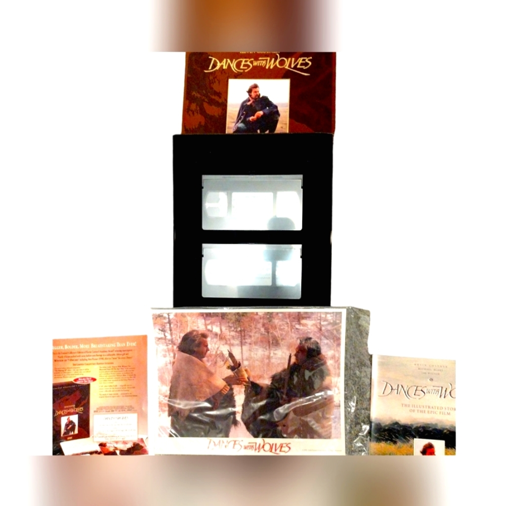 DANCES WITH WOLVES LIMITED COLLECTORS EDITION FACTORY SEALED!